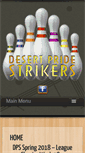 Mobile Screenshot of desertpridestrikers.org